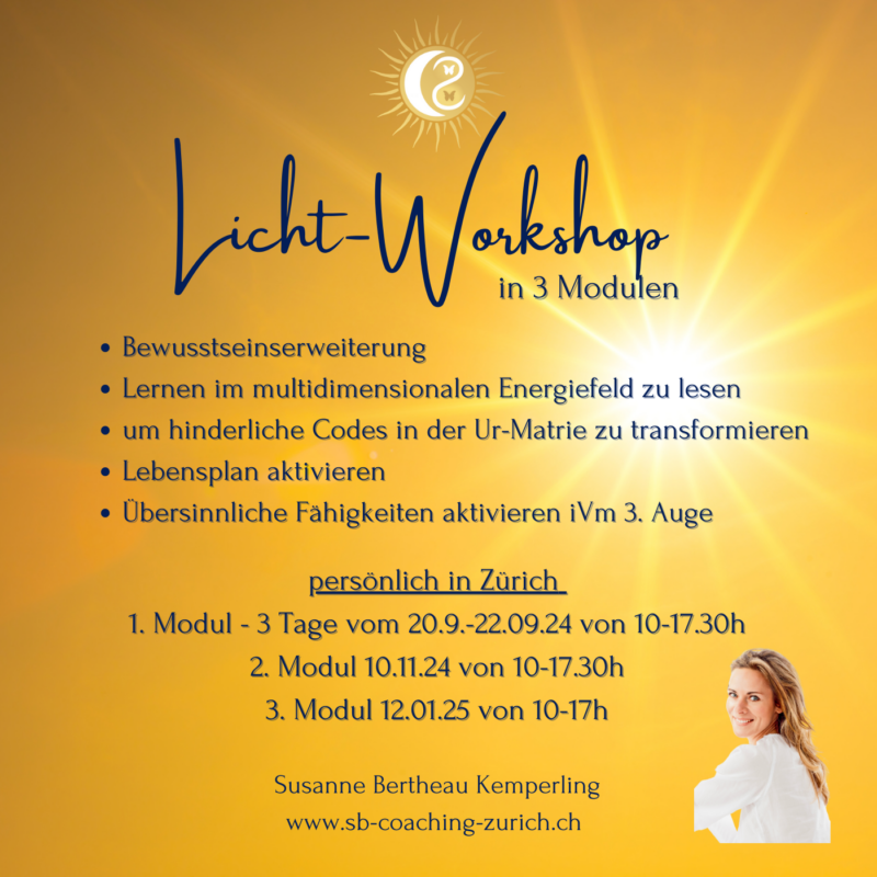 Licht-Workshop 20.09.-12.01.25 - 3 Module