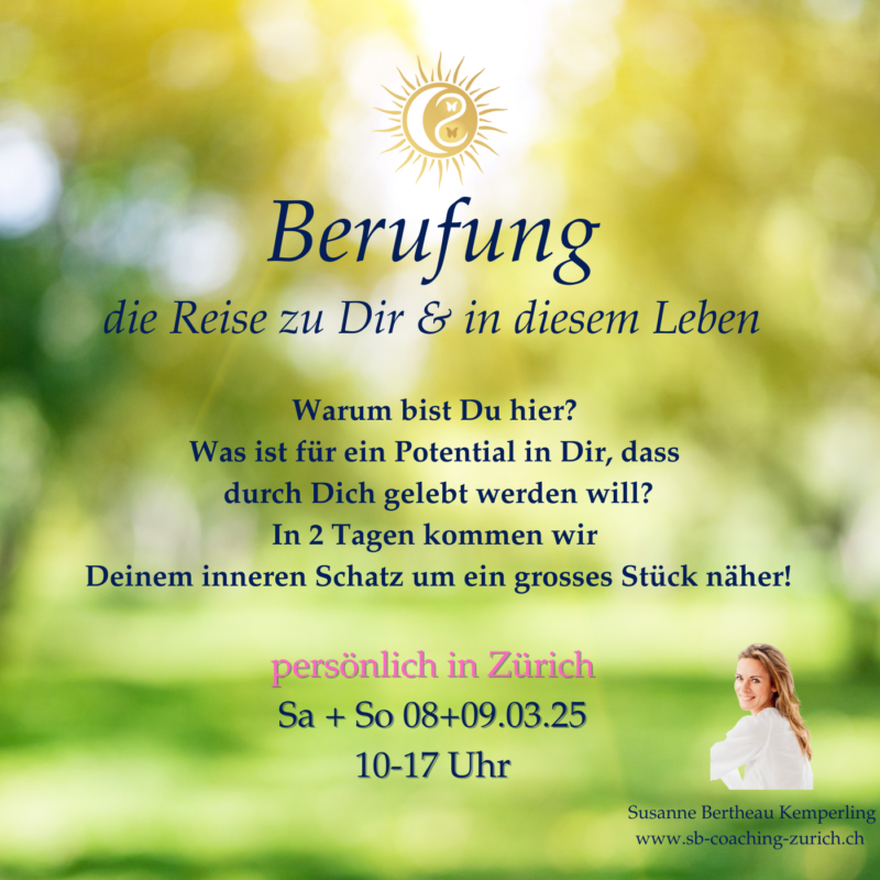 Wie findest du deine wahre Berufung? 08.-09.03.25