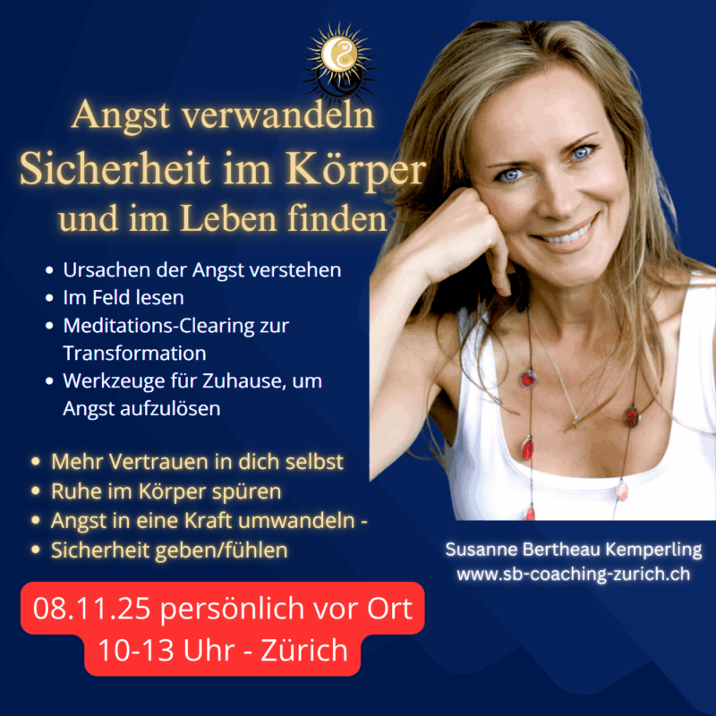 Angst verwandeln - Sicherheit im Körper und im Leben finden 08.11.25