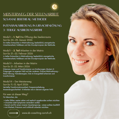 Susanne Bertheau Methode - WS in 3 Modulen