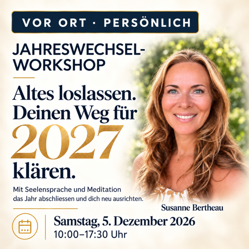Übergang ins 2027 - Raum für dein neues Leben